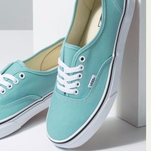 Turquoise Authentic Vans Women's